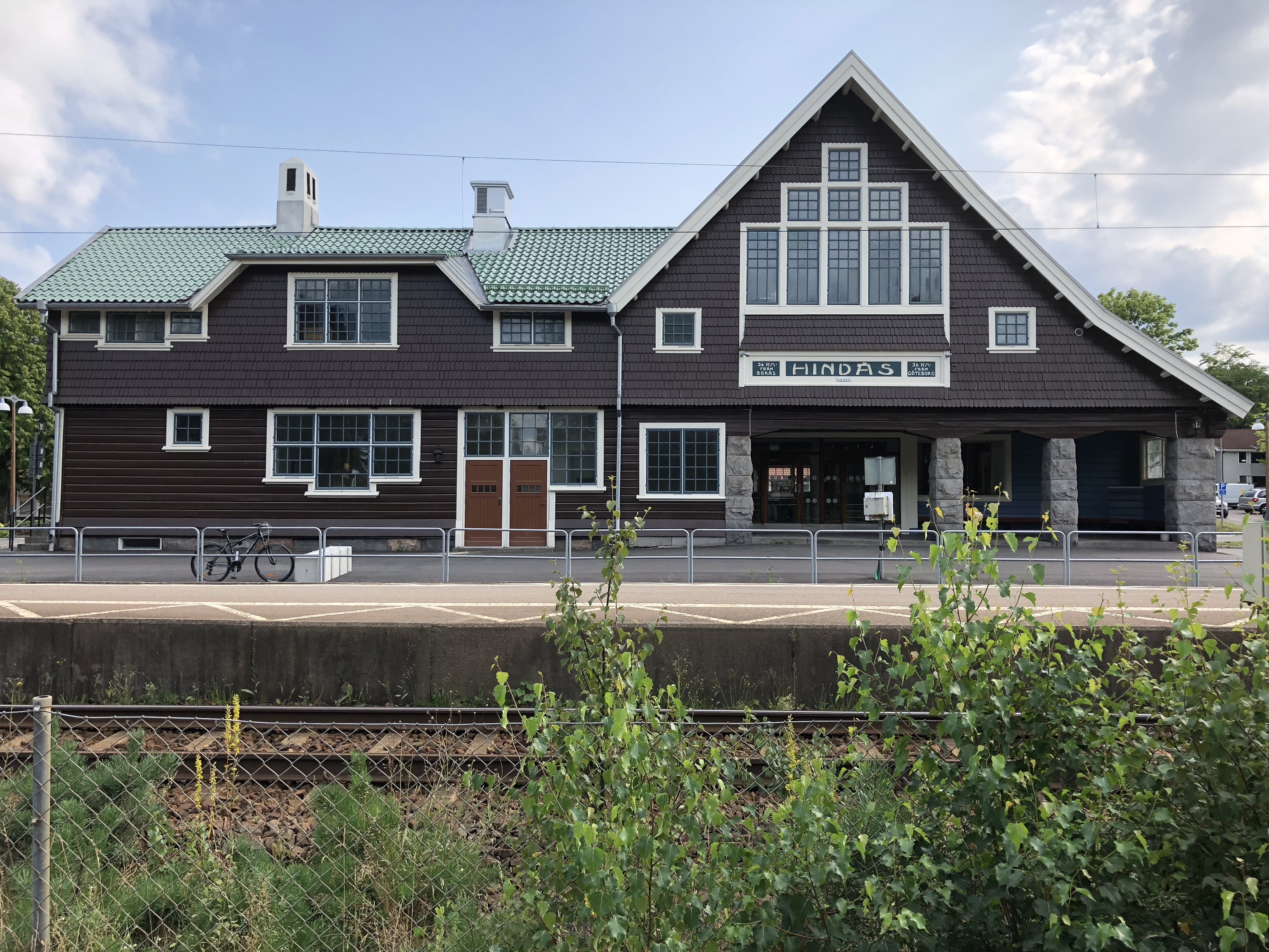 Hindås Stationshus. Fotograf: Mette Waldrop